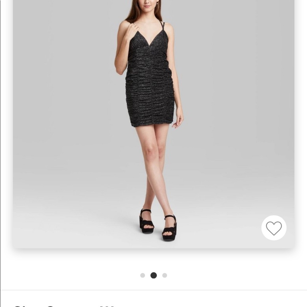 Black sparkle homecoming/prom dress